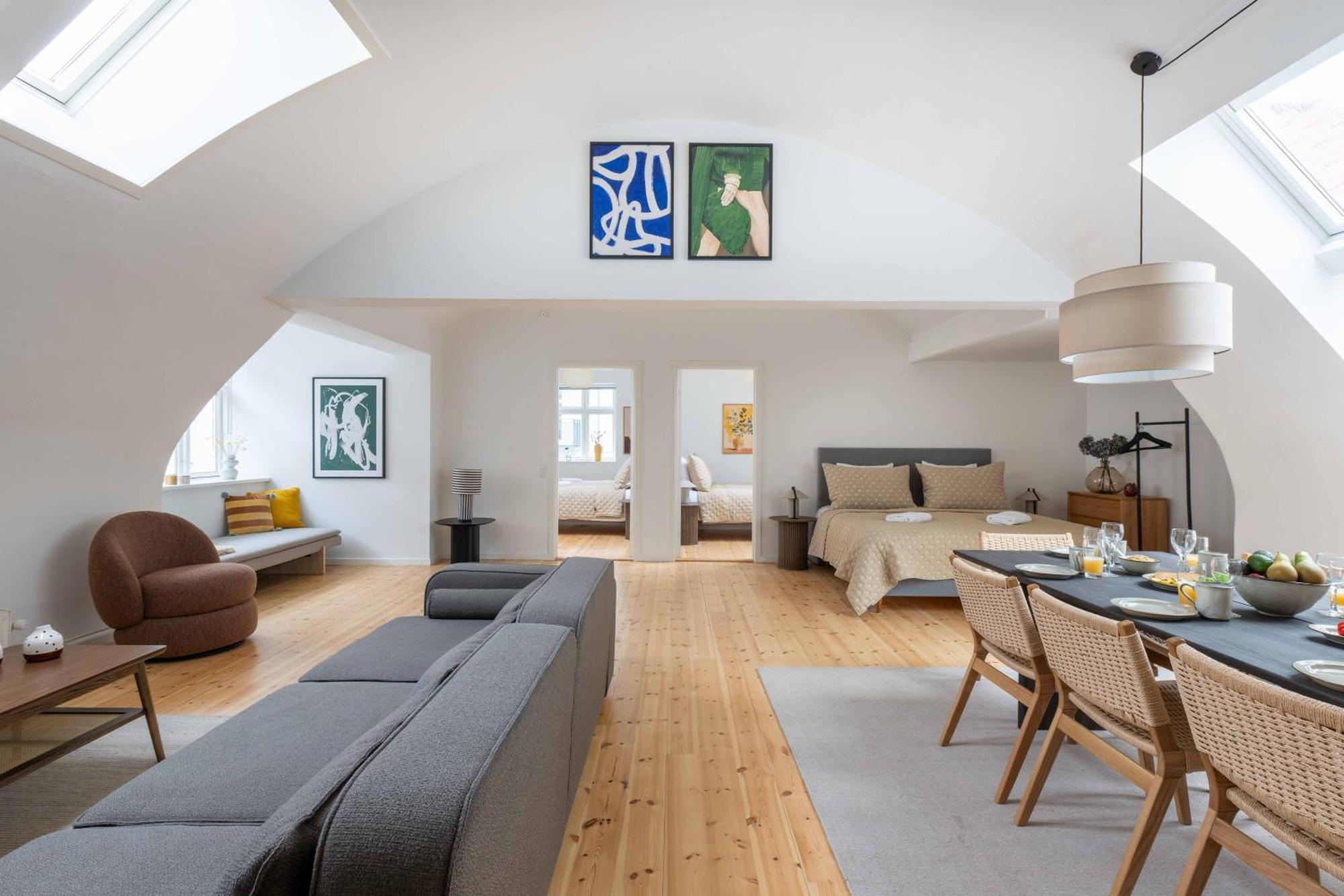 Spacious Norrebro For Groups & Families Lejlighed København